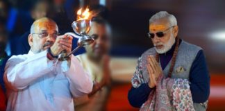 अमित शाह नरेंद्र मोदी हिन्दूराष्ट्र